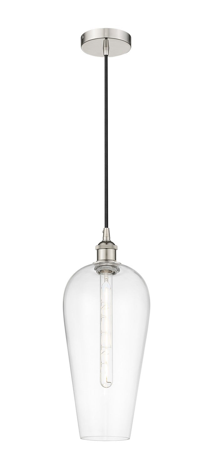 Innovations 616-1P-PN-G456-8CL One Light Mini Pendant, Polished Nickel