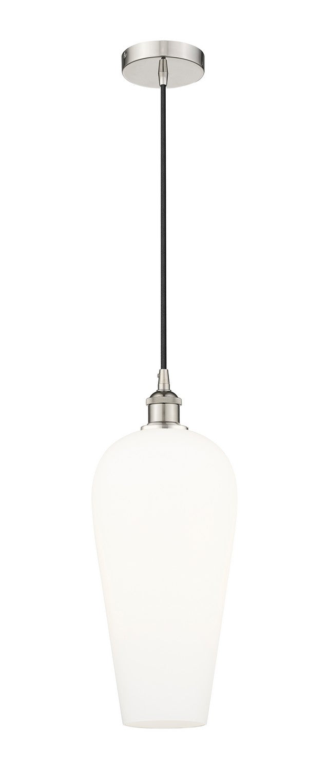 Innovations 616-1P-PN-G456-8WH One Light Mini Pendant, Polished Nickel