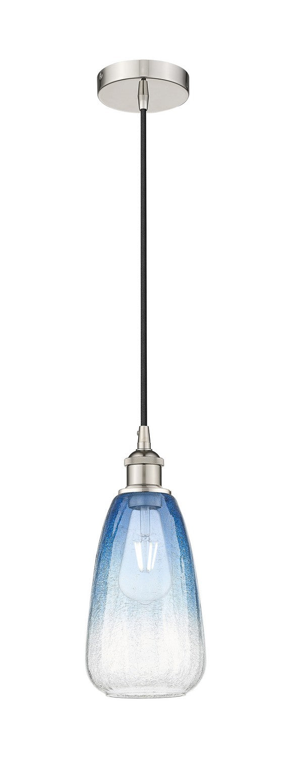 Innovations 616-1P-PN-G480-6SB One Light Mini Pendant, Polished Nickel