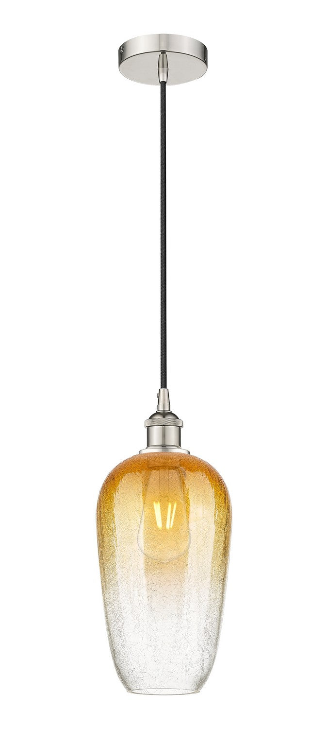 Innovations 616-1P-PN-G484-7AM One Light Mini Pendant, Polished Nickel