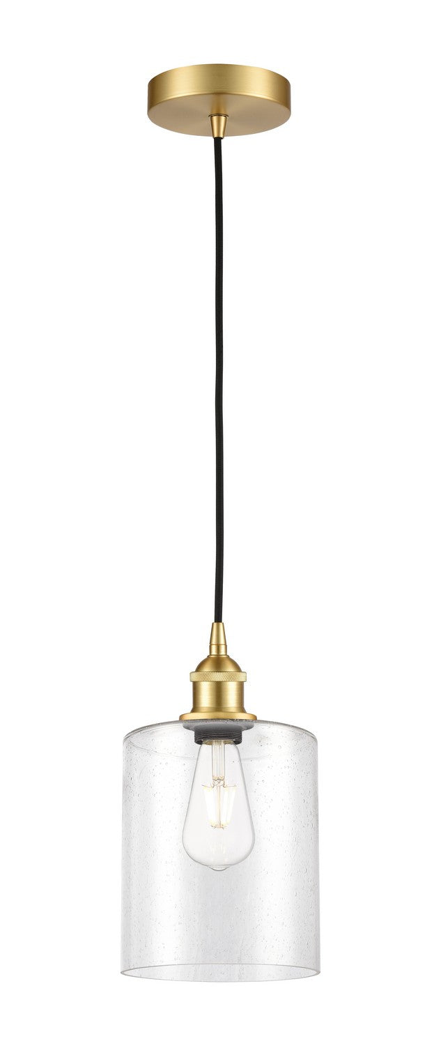 Innovations 616-1P-SG-G4424-7 One Light Mini Pendant, Satin Gold