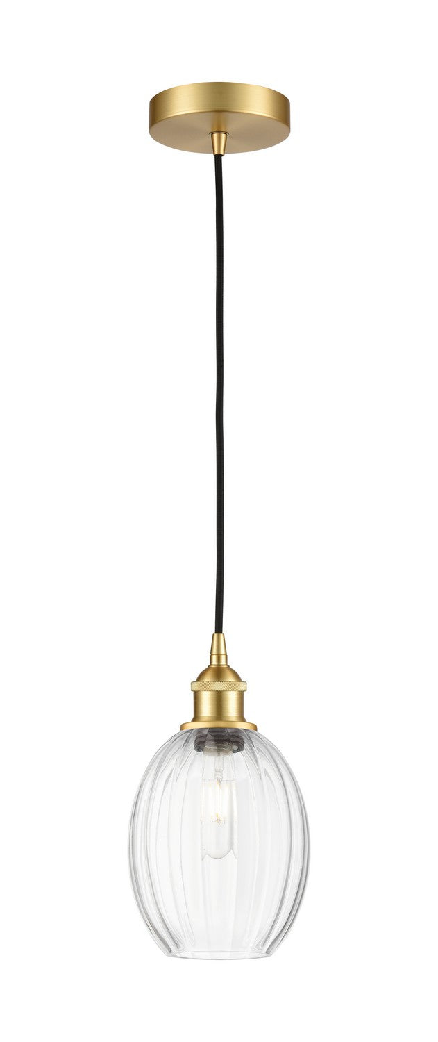 Innovations 616-1P-SG-G459-6CL One Light Mini Pendant, Satin Gold