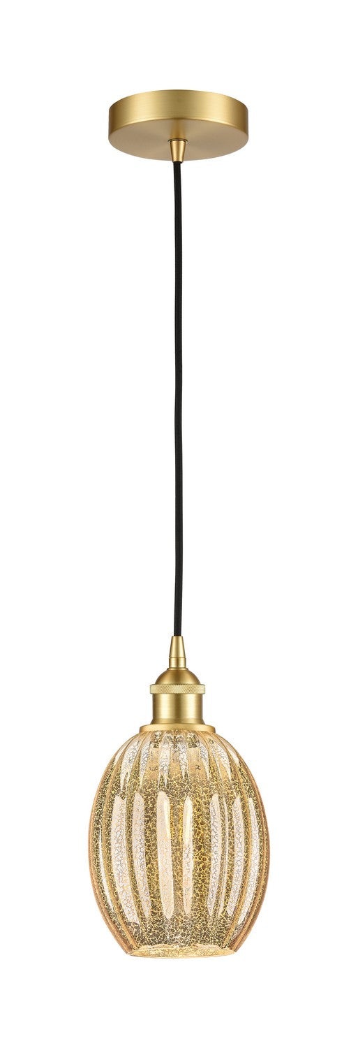 Innovations 616-1P-SG-G459-6ME One Light Mini Pendant, Satin Gold
