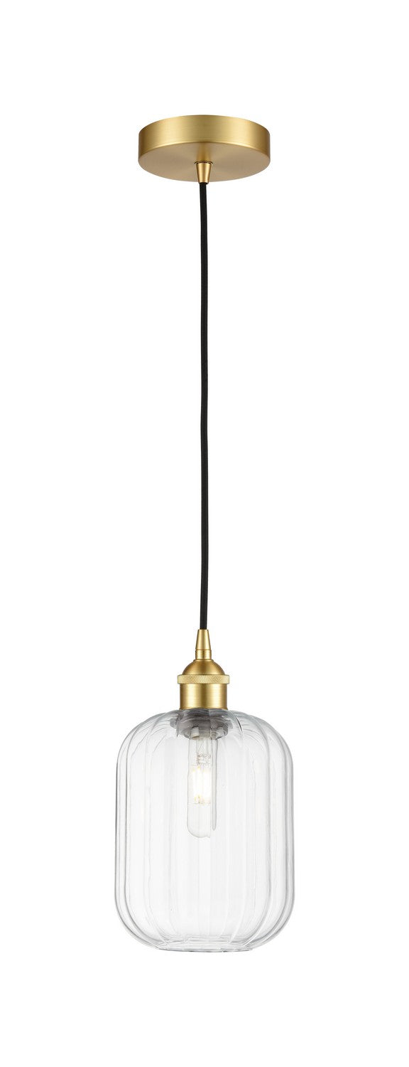Innovations 616-1P-SG-G460-7CL One Light Mini Pendant, Satin Gold