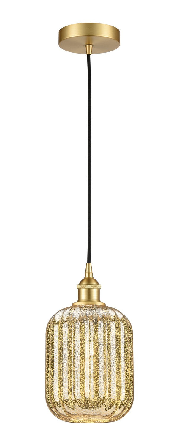 Innovations 616-1P-SG-G460-7ME One Light Mini Pendant, Satin Gold