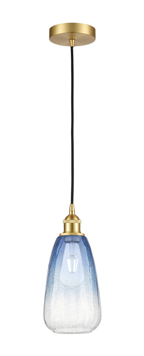 Innovations 616-1P-SG-G480-6SB One Light Mini Pendant, Satin Gold