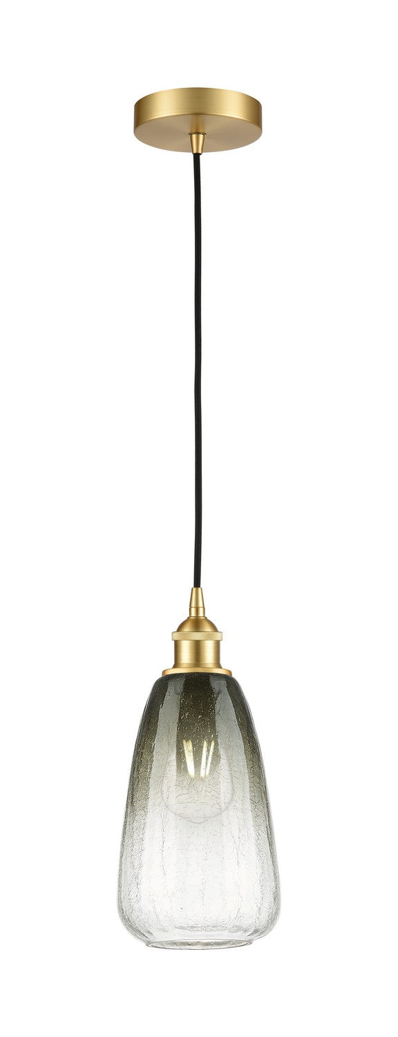 Innovations 616-1P-SG-G480-6SL One Light Mini Pendant, Satin Gold