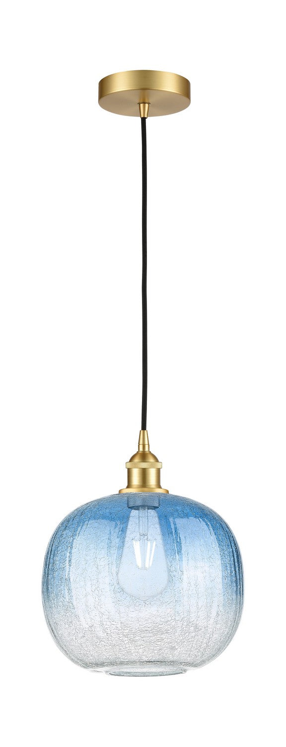 Innovations 616-1P-SG-G481-10SB One Light Mini Pendant, Satin Gold