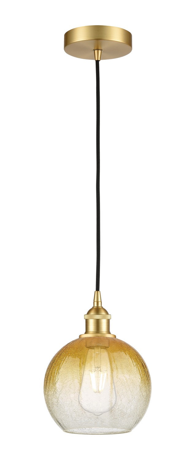Innovations 616-1P-SG-G483-8AM One Light Mini Pendant, Satin Gold