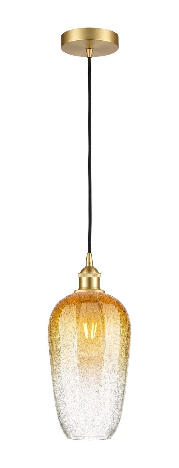 Innovations 616-1P-SG-G484-7AM One Light Mini Pendant, Satin Gold