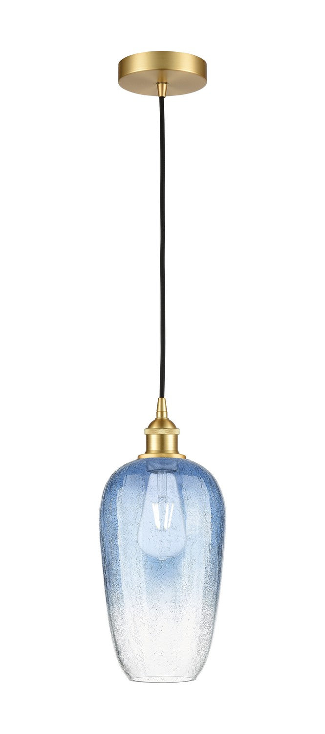 Innovations 616-1P-SG-G484-7SB One Light Mini Pendant, Satin Gold