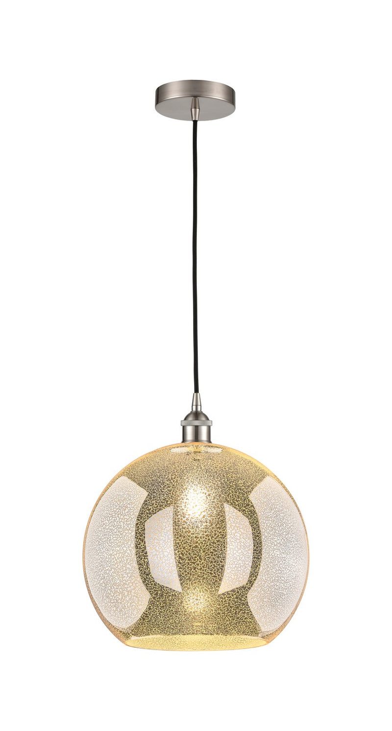 Innovations 616-1P-SN-G128-14 One Light Pendant, Brushed Satin Nickel