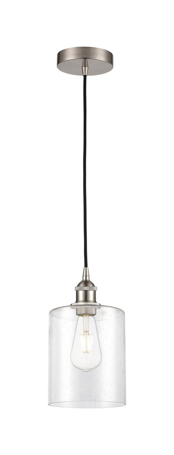 Innovations 616-1P-SN-G4424-7 One Light Mini Pendant, Brushed Satin Nickel