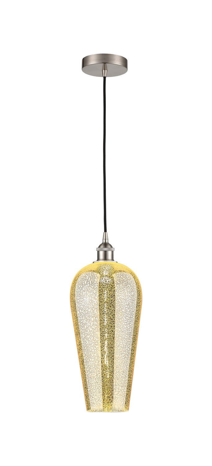 Innovations 616-1P-SN-G456-8ME One Light Mini Pendant, Brushed Satin Nickel