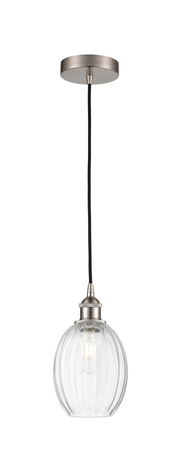 Innovations 616-1P-SN-G459-6CL One Light Mini Pendant, Brushed Satin Nickel