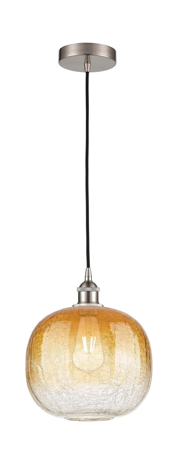 Innovations 616-1P-SN-G481-10AM One Light Mini Pendant, Brushed Satin Nickel