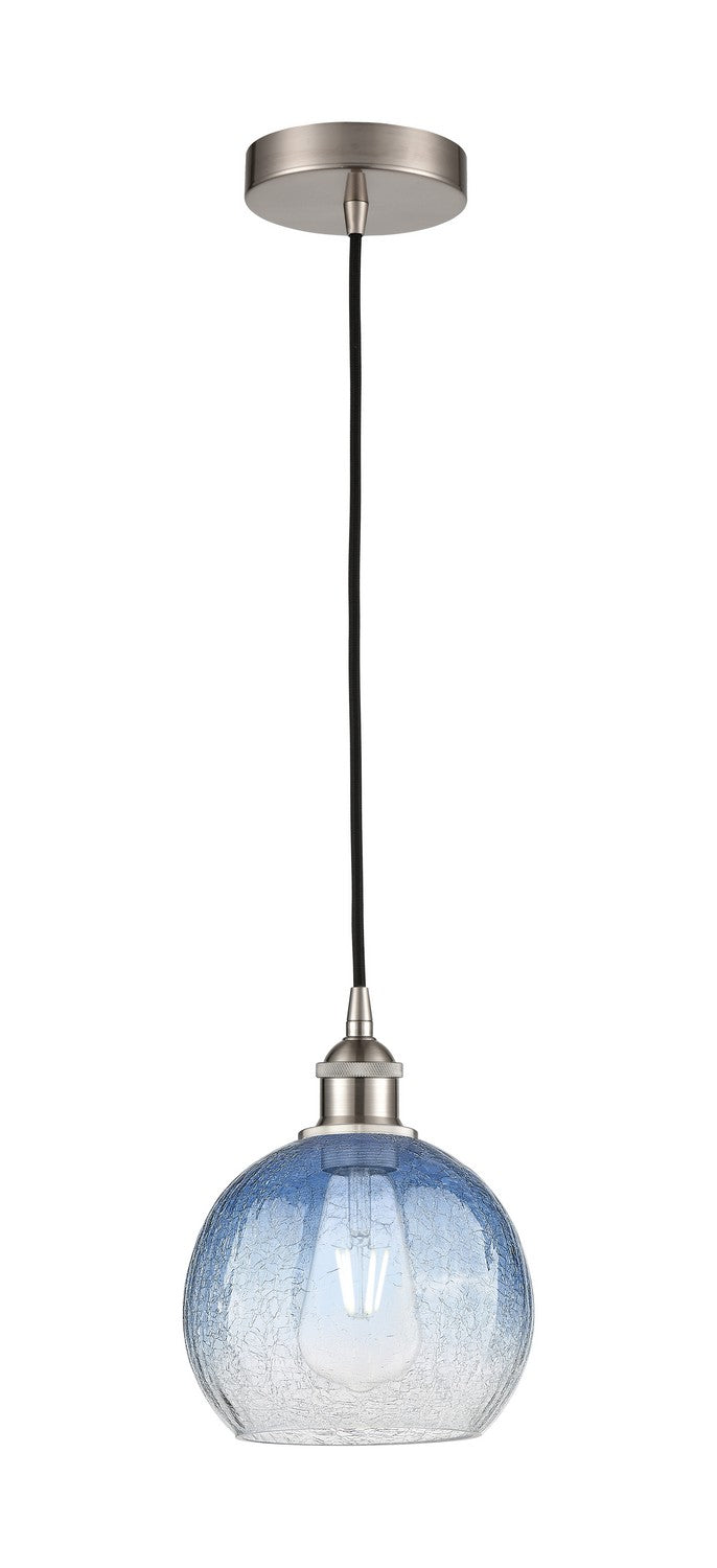 Innovations 616-1P-SN-G483-8SB One Light Mini Pendant, Brushed Satin Nickel