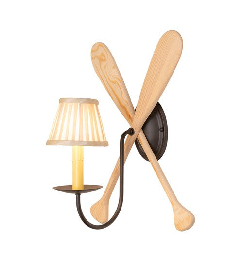 Meyda Tiffany 286044 One Light Wall Sconce, Oil Rubbed Bronze