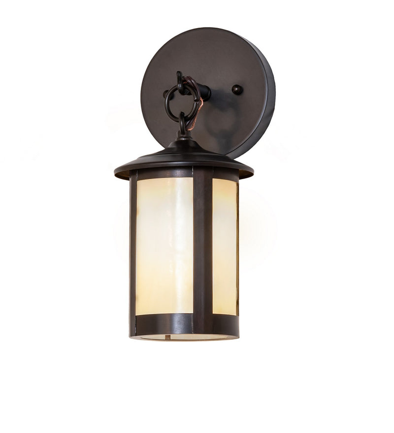 Meyda Tiffany 286058 LED Wall Sconce, Craftsman Brown