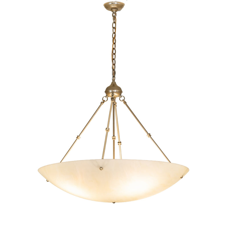 Meyda Tiffany 287836 Four Light Pendant, Champagne Metallic