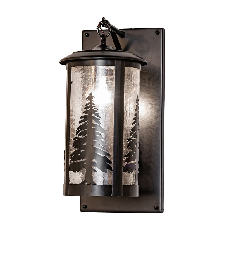 Meyda Tiffany 288562 One Light Wall Sconce, Black Patina