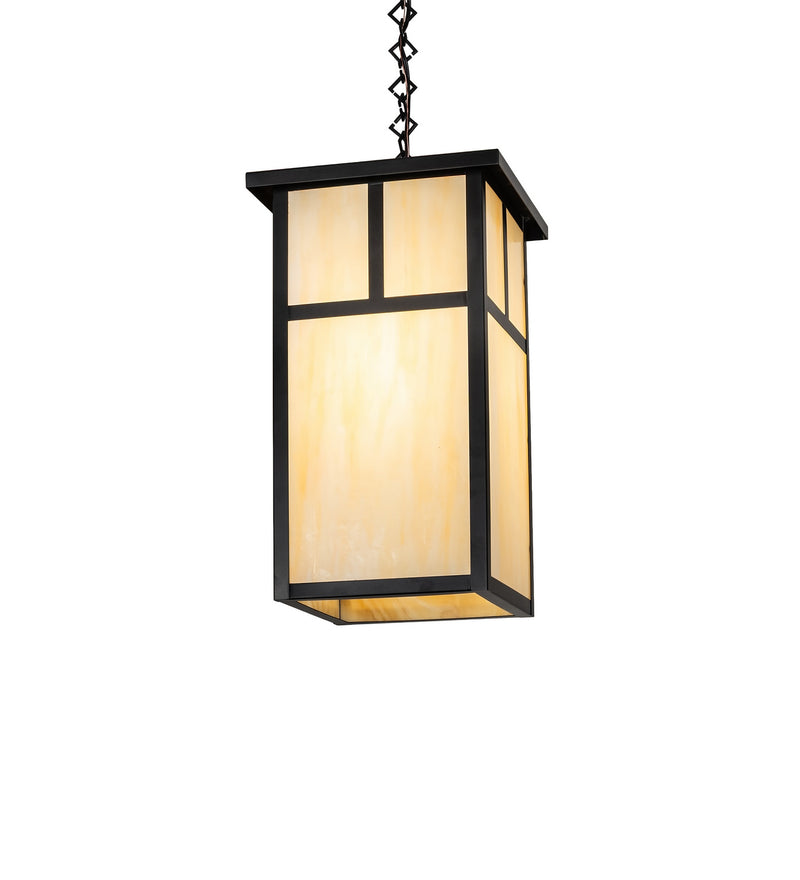 Meyda Tiffany 288832 One Light Pendant, Craftsman Brown