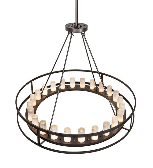 Meyda Tiffany 289420 24 Light Chandelier, Dark Bronze