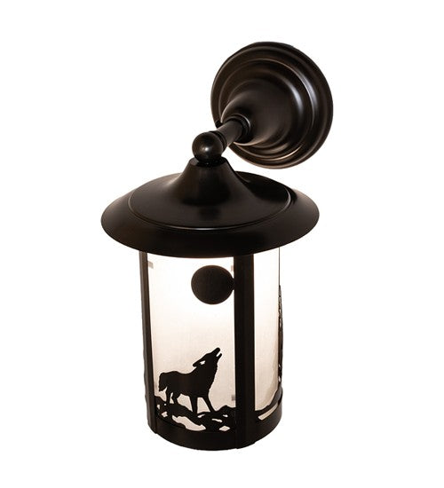 Meyda Tiffany 289682 One Light Wall Sconce, Craftsman Brown