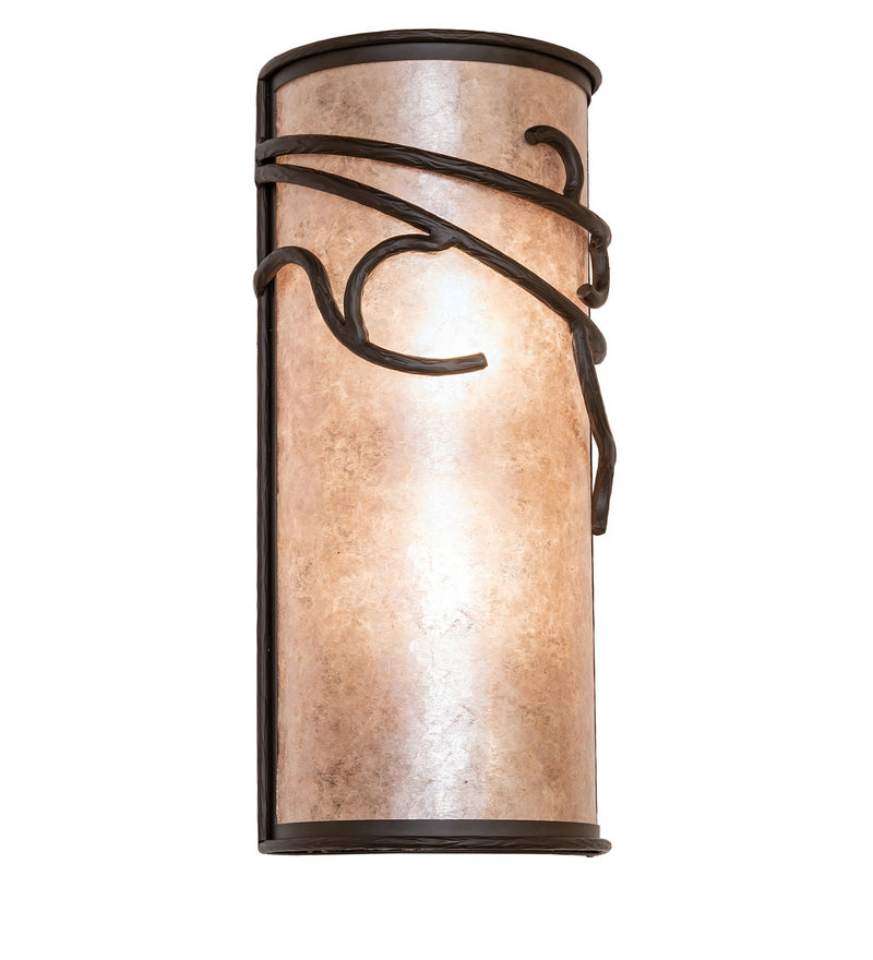Meyda Tiffany 290142 Two Light Wall Sconce, Oil Rubbed Bronze