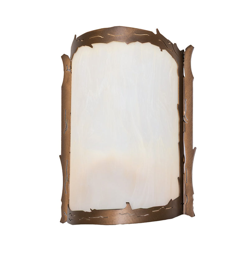 Meyda Tiffany 290757 One Light Wall Sconce, Antique Copper