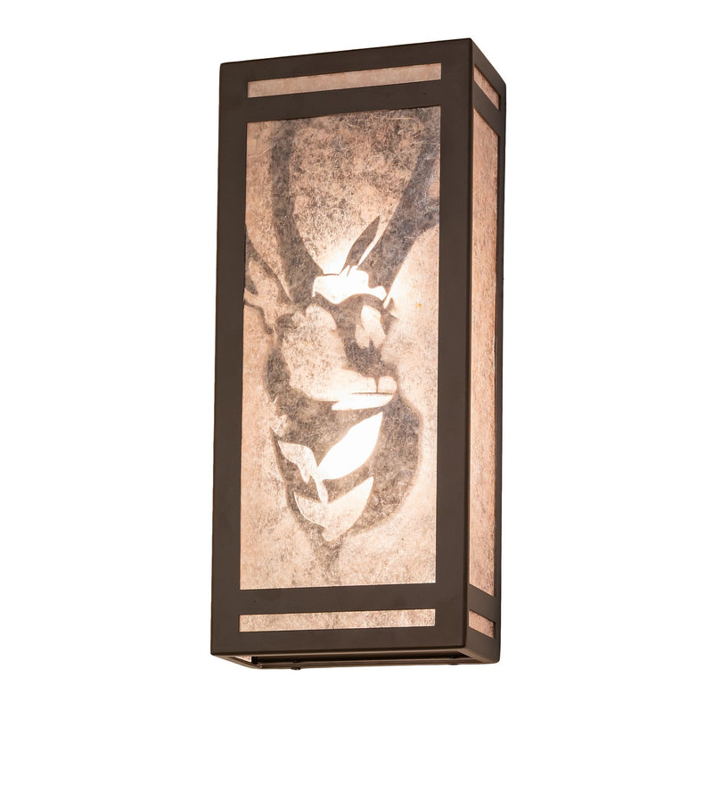 Meyda Tiffany 292116 Two Light Wall Sconce, Oil Rubbed Bronze