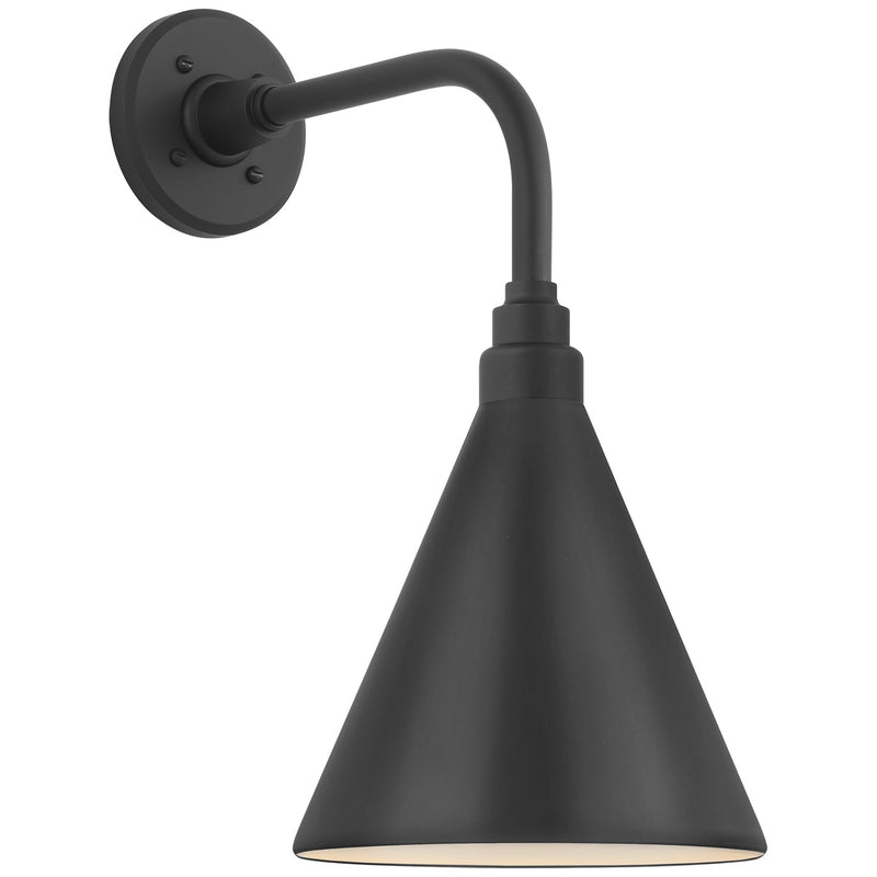 Visual Comfort Signature TOB 2808MBK/S10-MBK LED Barn Light, Matte Black