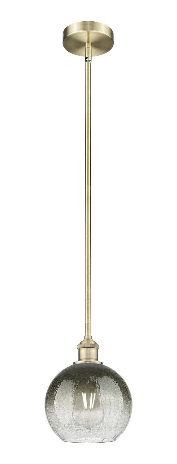 Innovations 616-1S-AB-G483-8SL One Light Mini Pendant, Antique Brass