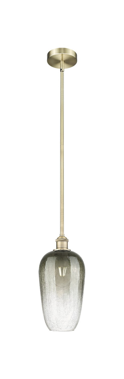 Innovations 616-1S-AB-G484-7SL One Light Mini Pendant, Antique Brass