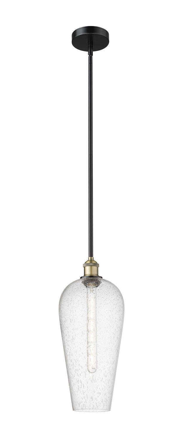 Innovations 616-1S-BAB-G456-8SDY One Light Mini Pendant, Black Antique Brass