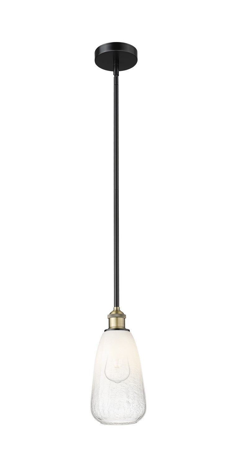Innovations 616-1S-BAB-G480-6OP One Light Mini Pendant, Black Antique Brass