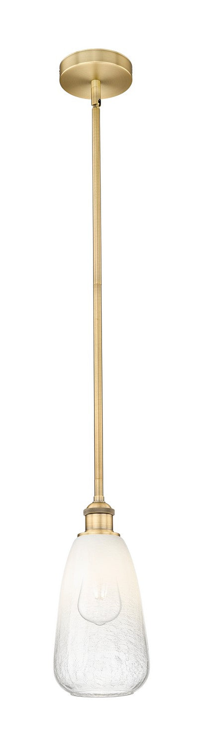 Innovations 616-1S-BB-G480-6OP One Light Mini Pendant, Brushed Brass