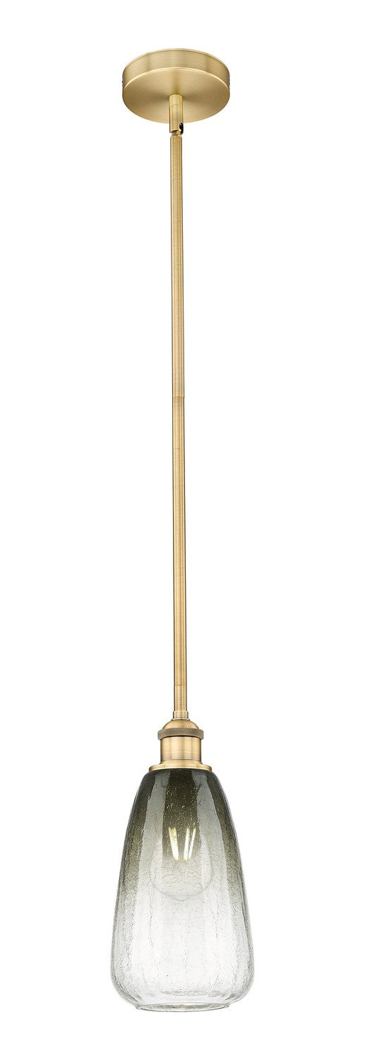 Innovations 616-1S-BB-G480-6SL One Light Mini Pendant, Brushed Brass