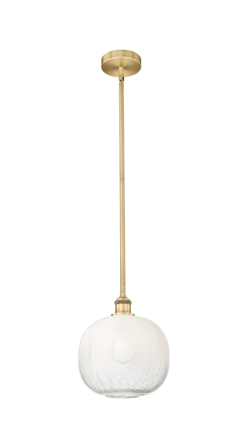 Innovations 616-1S-BB-G481-10OP One Light Mini Pendant, Brushed Brass