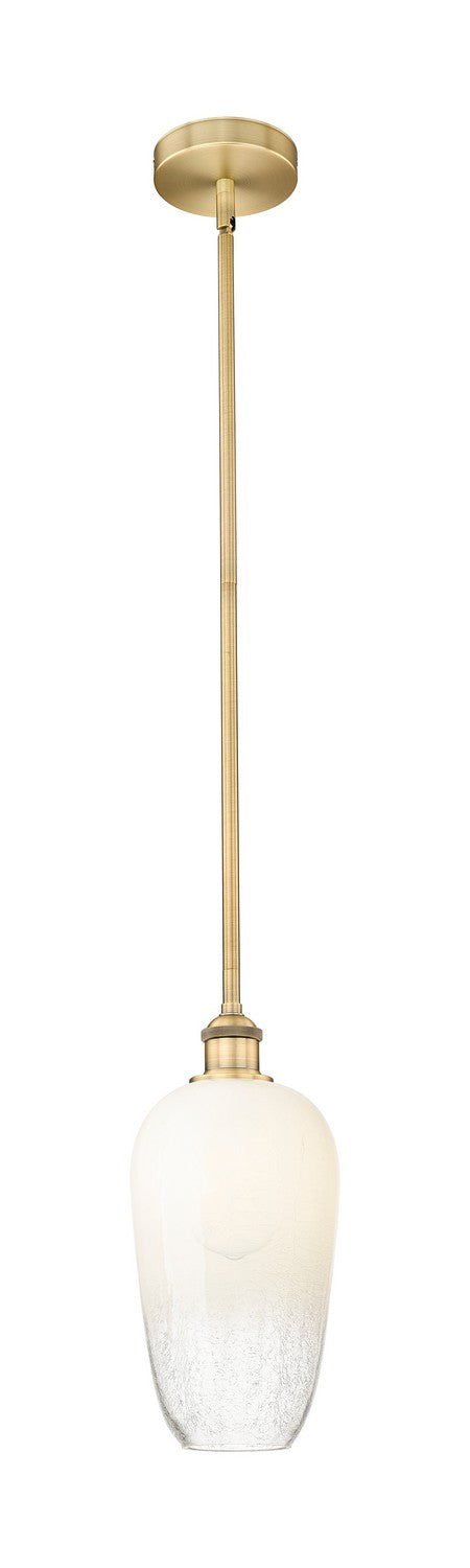 Innovations 616-1S-BB-G484-7OP One Light Mini Pendant, Brushed Brass