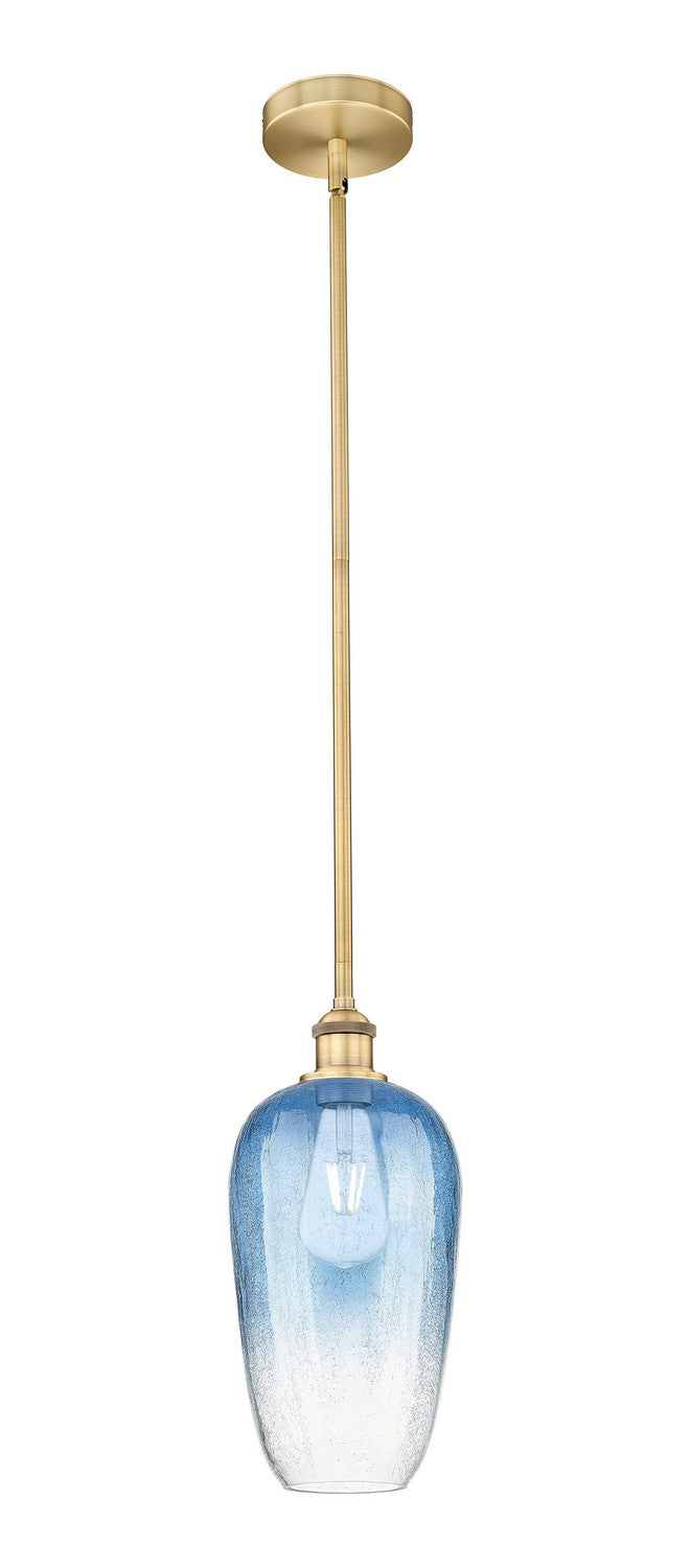 Innovations 616-1S-BB-G484-7SB One Light Mini Pendant, Brushed Brass