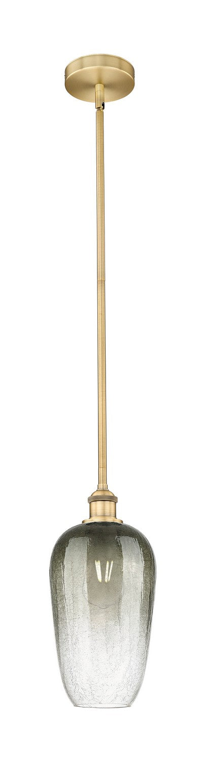 Innovations 616-1S-BB-G484-7SL One Light Mini Pendant, Brushed Brass