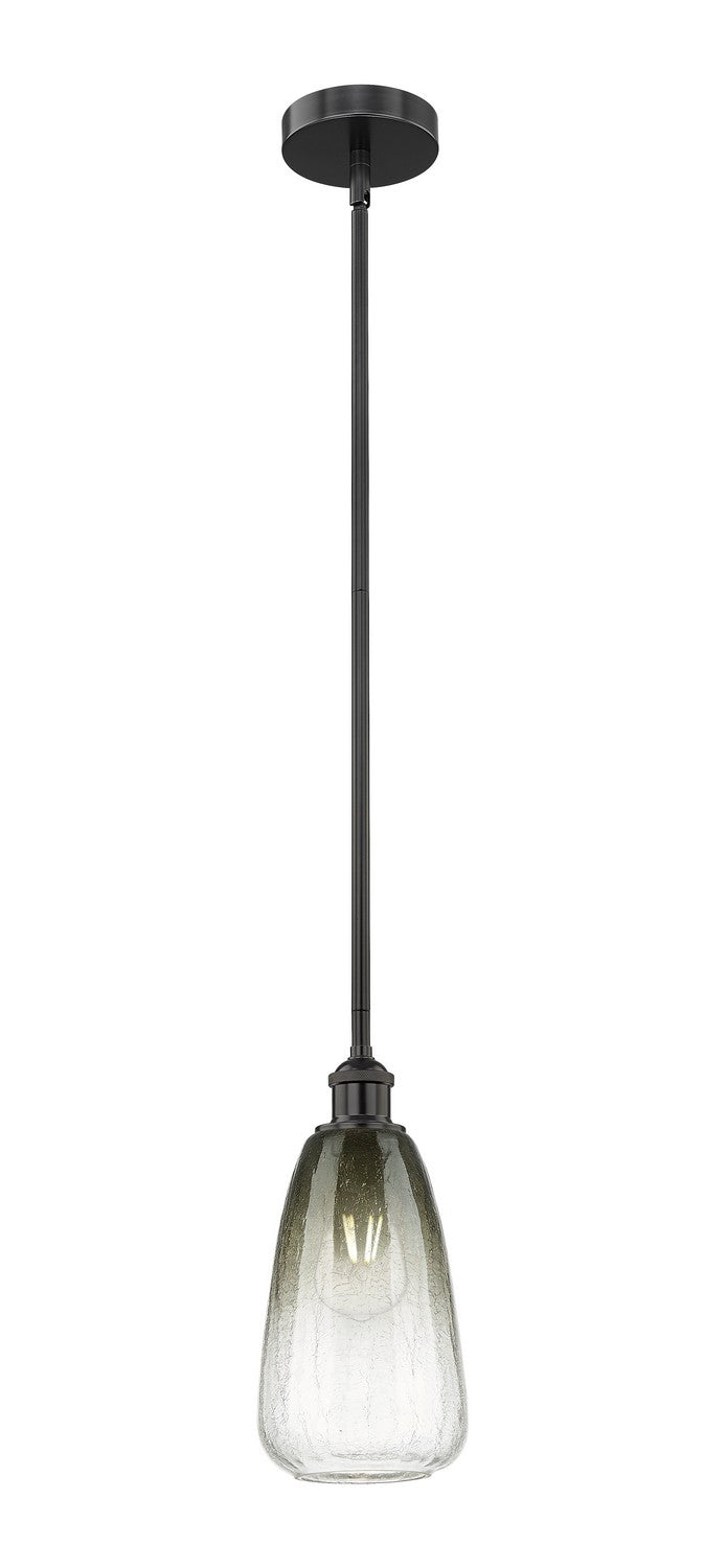 Innovations 616-1S-BK-G480-6SL One Light Mini Pendant, Matte Black