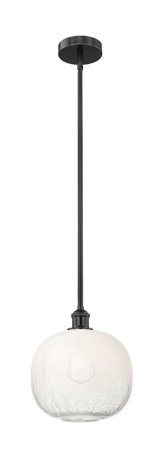Innovations 616-1S-BK-G481-10OP One Light Mini Pendant, Matte Black