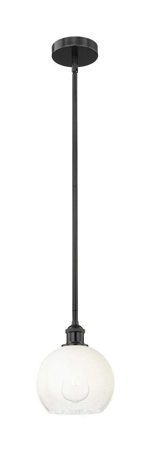 Innovations 616-1S-BK-G483-8OP One Light Mini Pendant, Matte Black