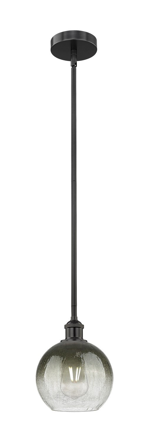 Innovations 616-1S-BK-G483-8SL One Light Mini Pendant, Matte Black