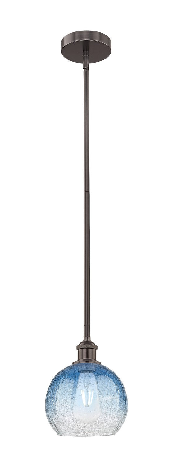 Innovations 616-1S-OB-G483-8SB One Light Mini Pendant, Oil Rubbed Bronze