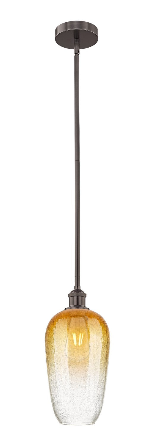 Innovations 616-1S-OB-G484-7AM One Light Mini Pendant, Oil Rubbed Bronze