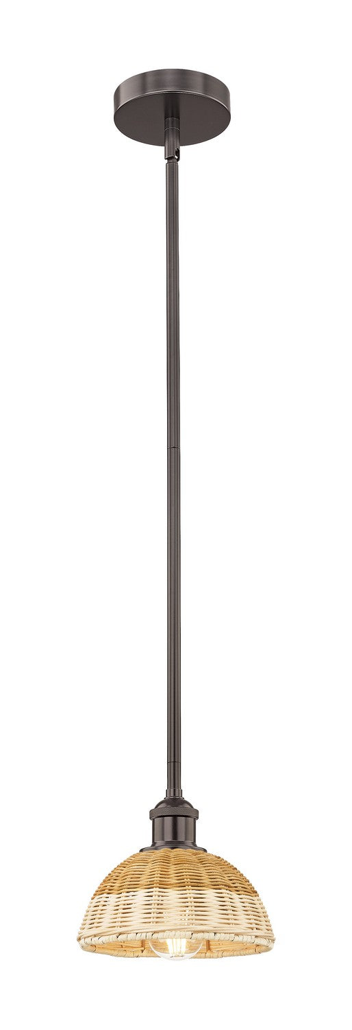 Innovations 616-1S-OB-NBD2-75-NAT One Light Mini Pendant, Oil Rubbed Bronze