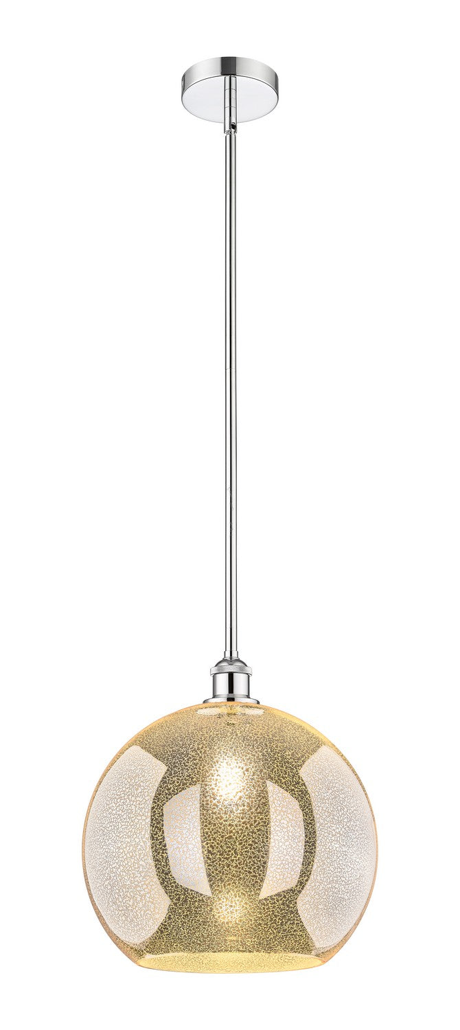 Innovations 616-1S-PC-G128-14 One Light Pendant, Polished Chrome